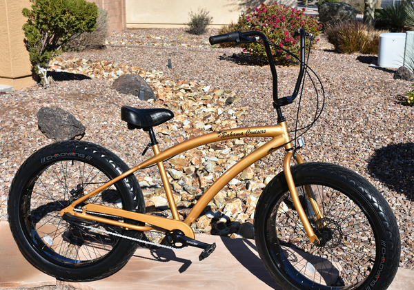 Fat Tire 3 Speed Aluminum Beach Cruiser